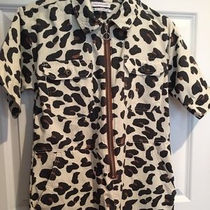 Urban Outfitters - Leopard Print Jumpsuit